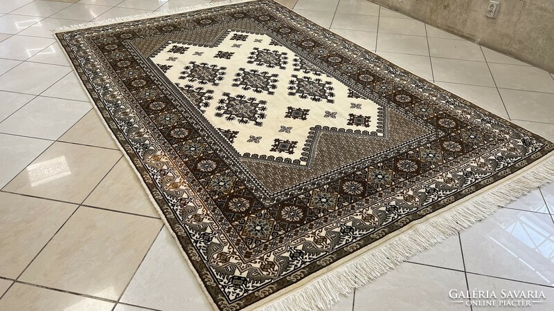 3587 Tunisian Berber hand-knotted wool Persian carpet 195x295cm free courier