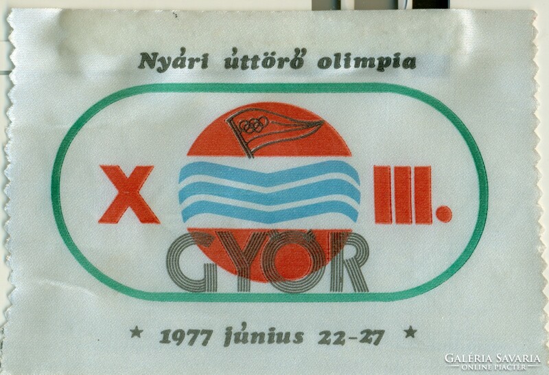 XIII. nyári úttörőolimpia, Győr: versenyzői ruhajel