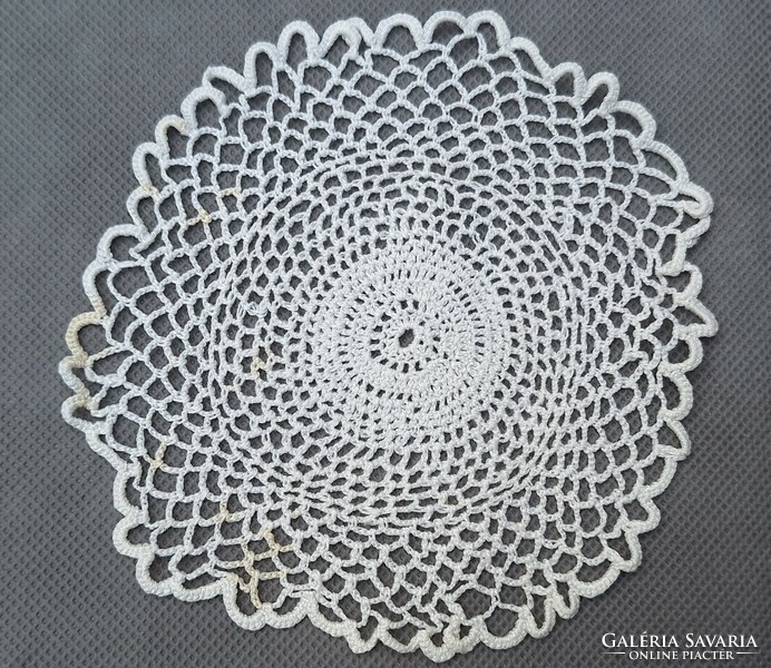 Old lace porcelain, 15 cm under decorative object.