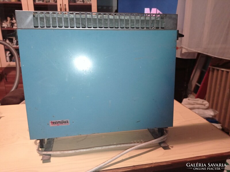 Until June 9th, old enameled heater on sale