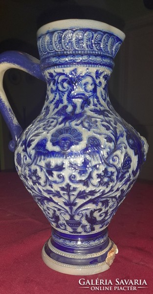 Blue jug 22 cm