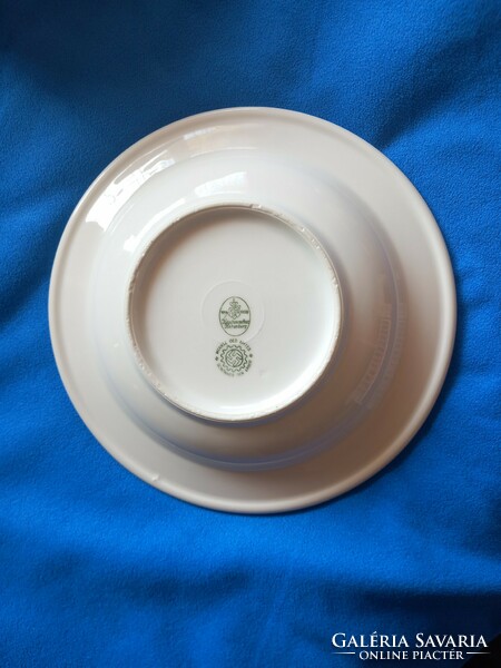 II. Vh. Original German imperial porcelain plate deep plate Hutschenreuther hohenberg porcelain