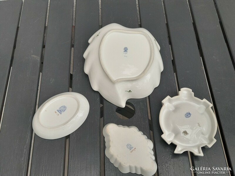 HUF 1, 4 pieces of flawless Herend porcelain offered in one