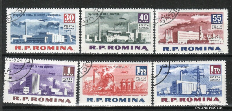 Románia 1063 Mi 2137-2142     1,00 Euró