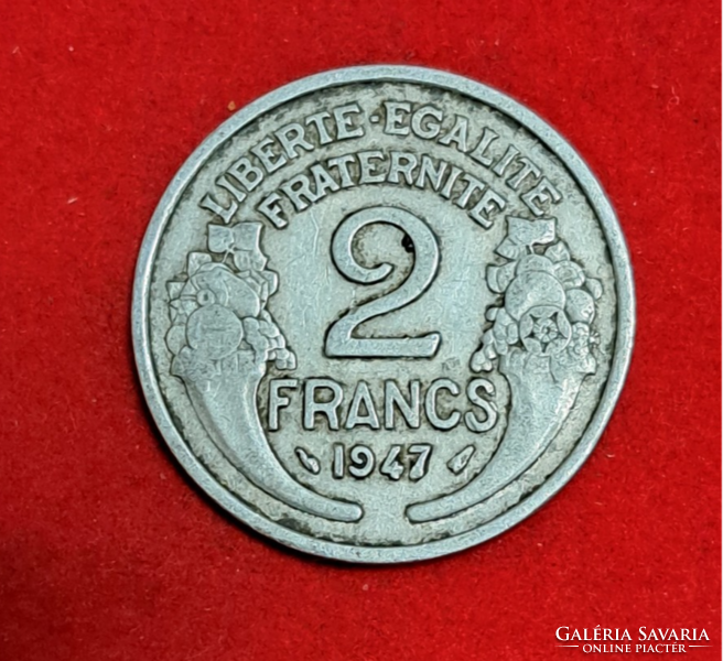 1947. 2 Franc France (822)