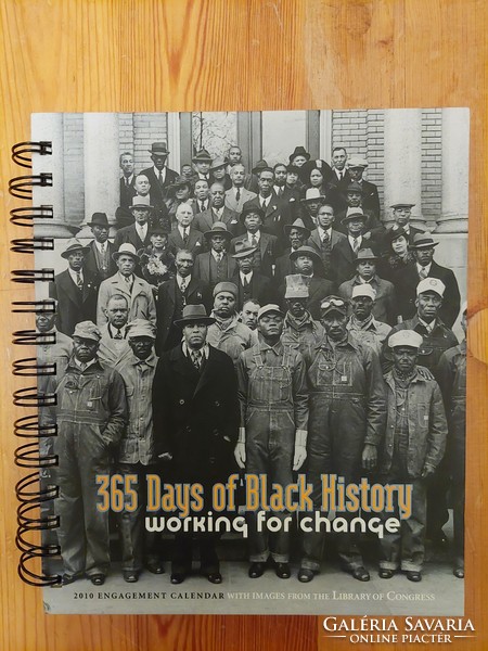 365 Days of Black History: Working for Change 2010 Engagement Calendar (Akár INGYENES szállítással)
