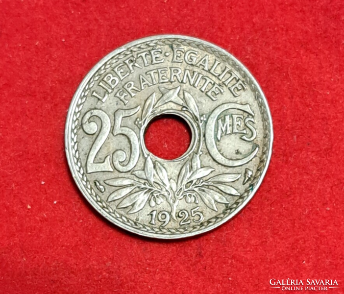 1925. France 25 centimes (1012)