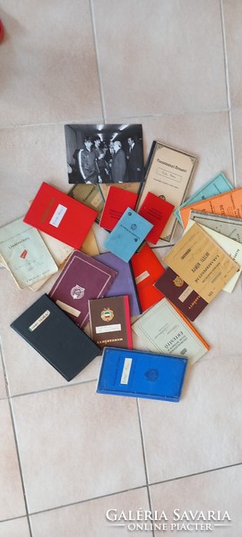 Certificates, identity cards, women's magazine 1952-56