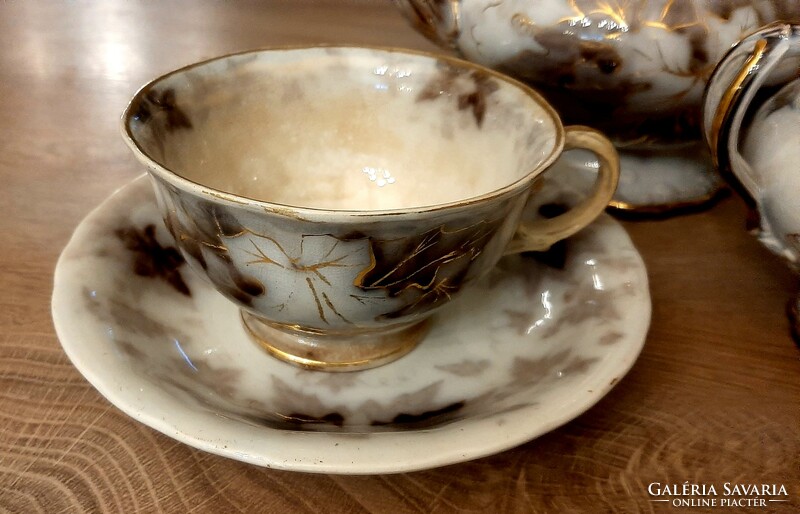 Villeroy&boch bryonia cup set, teapot, sugar bowl