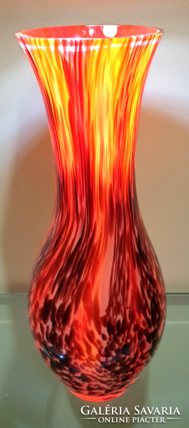 Special glass vase 26 cm