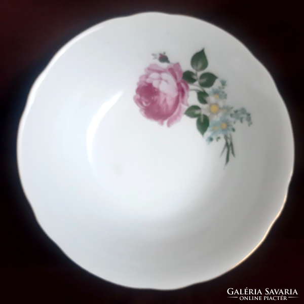 German Kahla porcelain plate, bowl. ( Not small!)