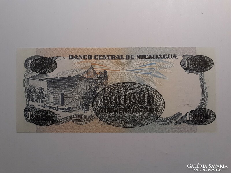 Nicaragua - 500 000 Cordobas 1987 UNC