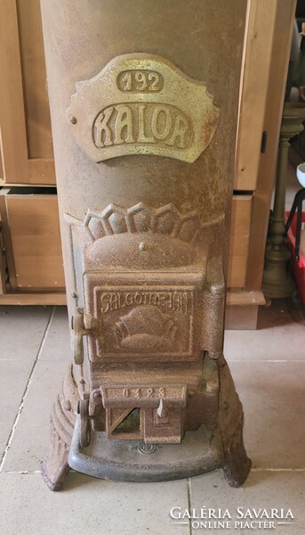 Hirsch and Frank machine factory and iron foundry Salgotarjan, calor 192, firewood stove, with all accessories