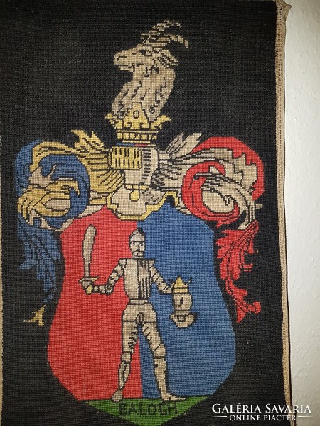 Tapestry for the address of the Balogh family