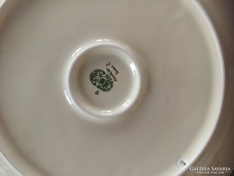 Zsolnay bowl, wall bowl - 30 cm diameter iii.- Big bowl from Zsolnay (nhc)