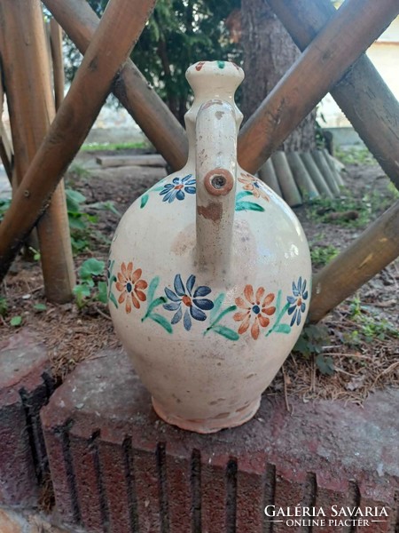 Folk earthenware jug, csákvár, xx. No. Beginning