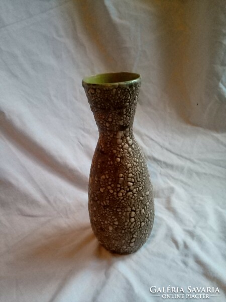 Retro vase with a wrinkled surface