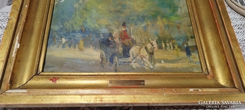 Pierre Auguste Renoir jelzéssel olajfestmény