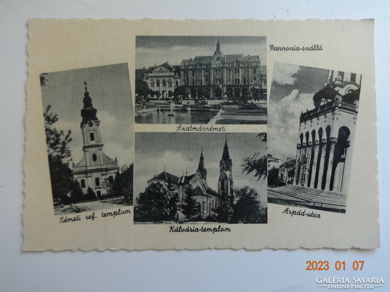 Old postal clean Weinstock postcard: Szatmárnémeti (Transylvania)