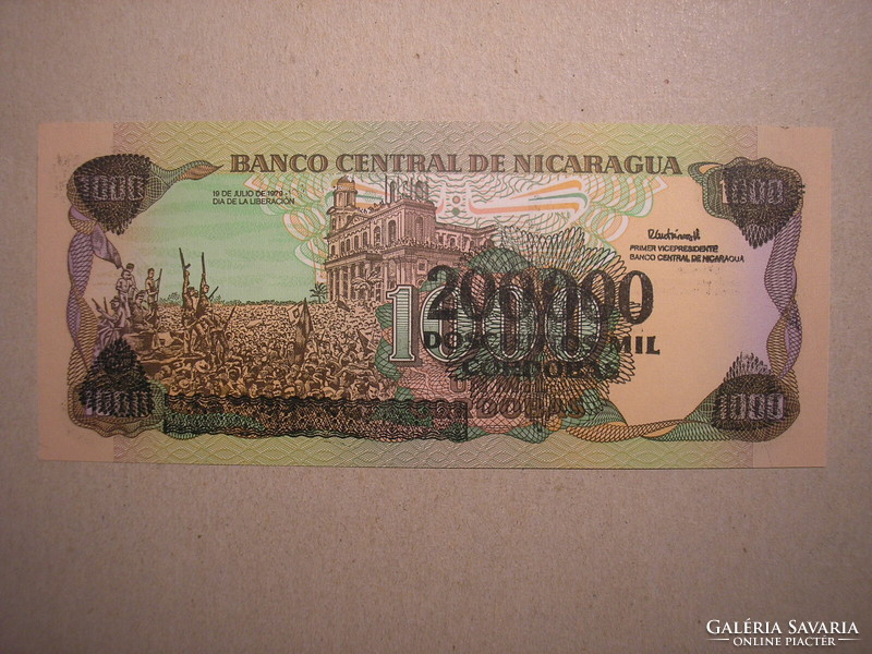 Nicaragua - 200 000 Cordobas 1990 UNC