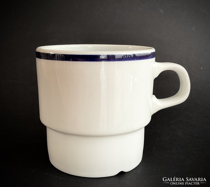 Alföldi blue striped mug uniset canteen