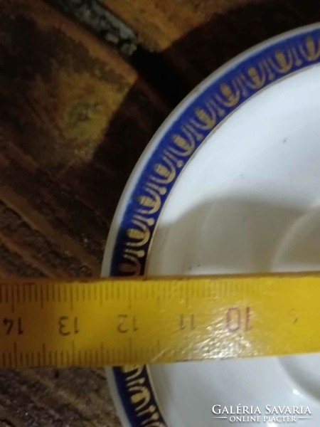 Utasellátós , Utasellátó vállalat által használt porcelán kv alátét tányér, jelzett 6 darab egyben