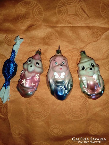 Christmas tree decorations - chip and dale - the figures of the chipet team in one