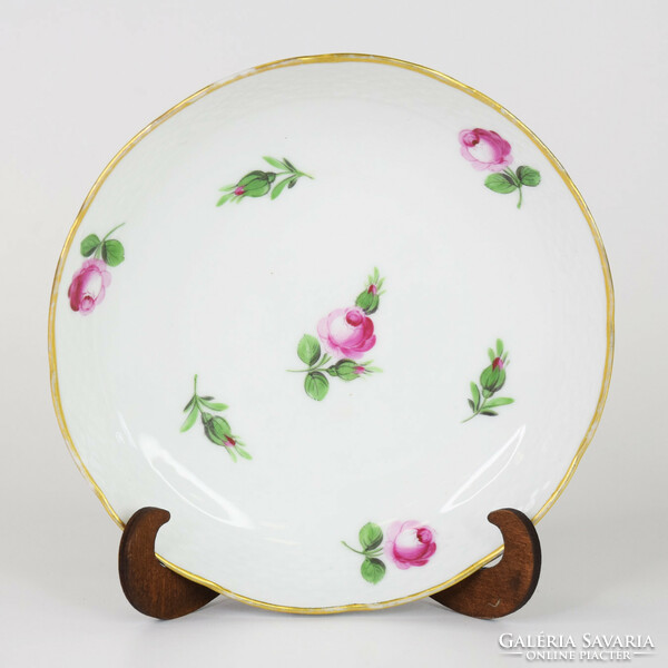 Ó-Herendi bécsi rózsás kis tányér