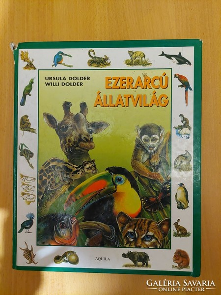 Ursula Dodler, Willi Dodler: Ezerarcú állatvilág könyv (Akár ingyenes szállítással)