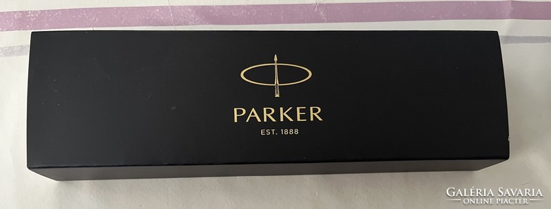 Parker jotter ballpoint pen in gift box (new, violet blue, silver clip) (delivery included)