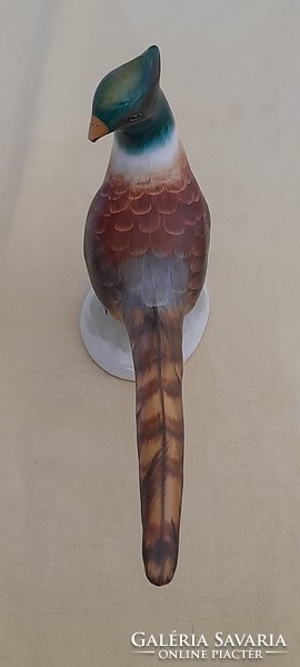 Pheasant ceramic bodrog cross 21x14x7cm