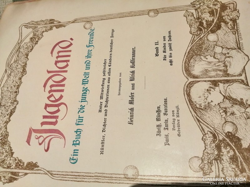 3 db régi mesekönyv, 1900as évek eleje
