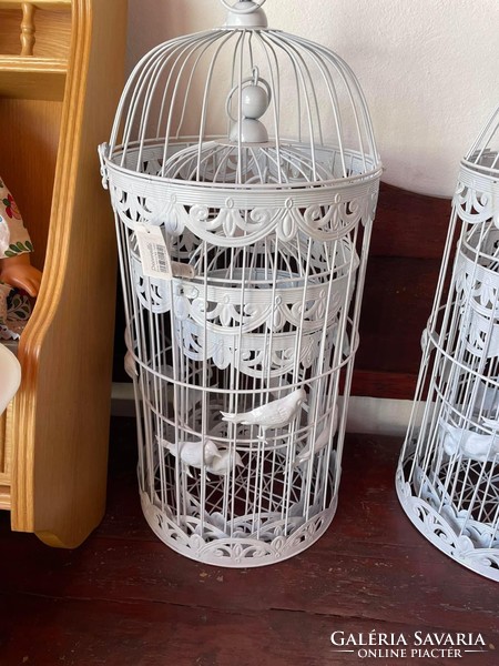 Set of metal cages 3 pieces 1 set nostalgia home decoration cage bird bird