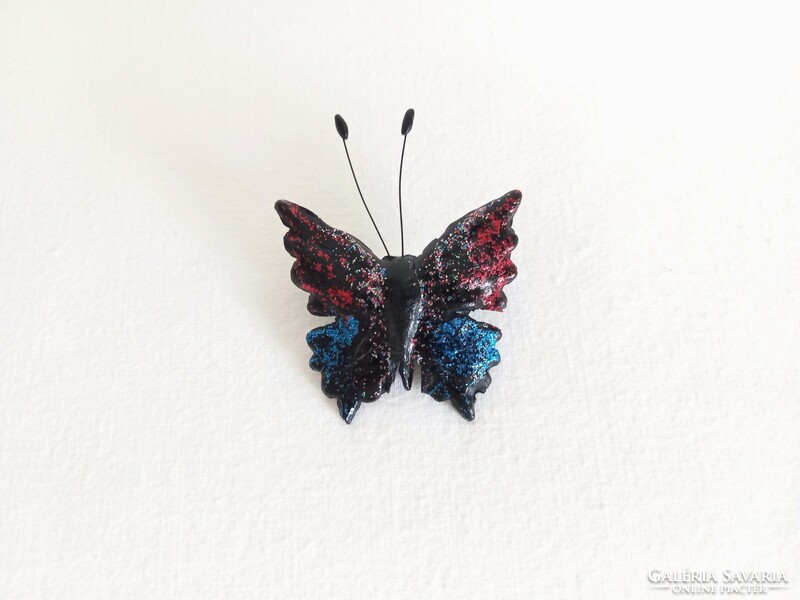 Retro butterfly-shaped brooch, butterfly-shaped pin