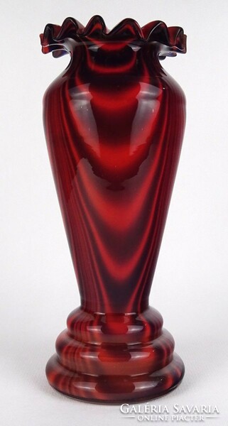 1Q917 large colored blown Murano glass vase 29 cm