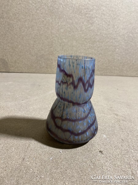 Murano glass vase, height 14 x 10 cm, flawless.3069