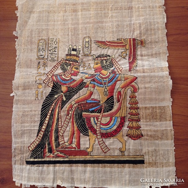 Egyptian papyrus image, 43 x 32 cm