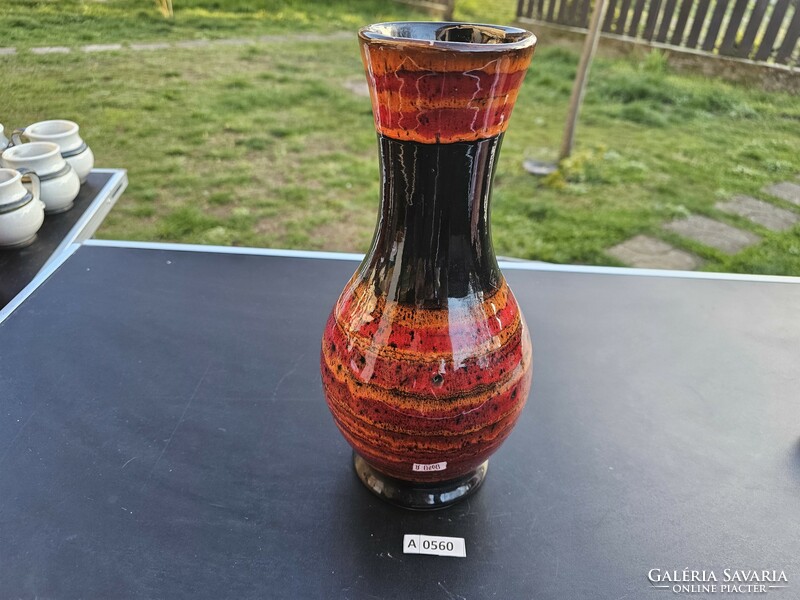 A0560 applied art vase 29 cm