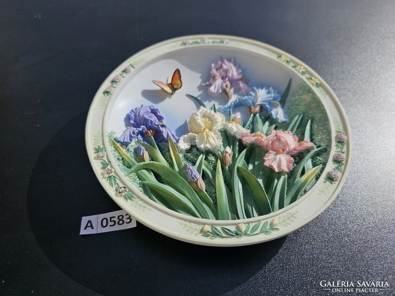 A0583 lena liu English decorative plate 18 cm