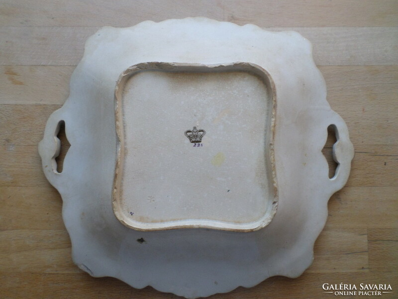 Antique Ridgway earthenware rectangular serving bowl 25.5 x 28 cm