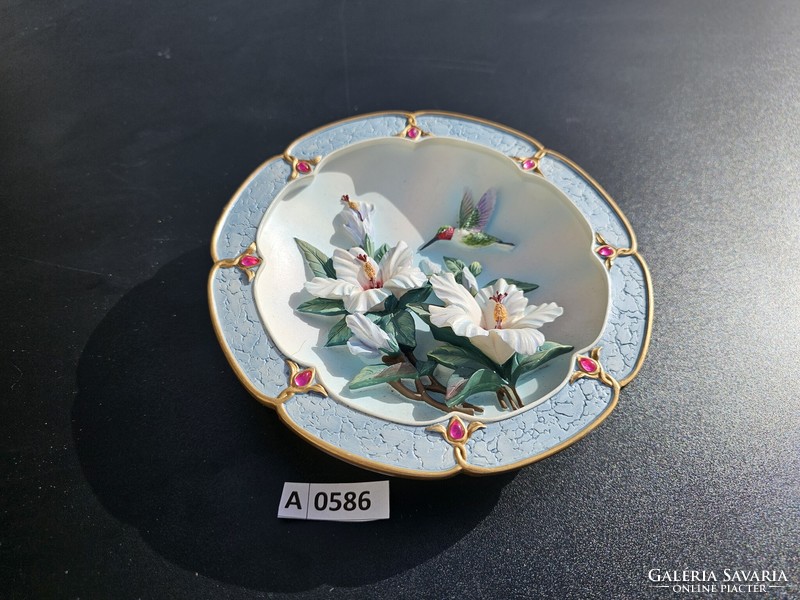 A0586 lena liu English decorative plate 17 cm
