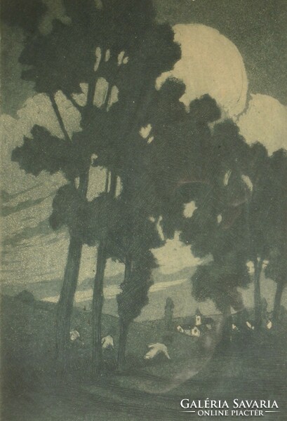 Lajos Pravotinszky (1880-1932): Twilight