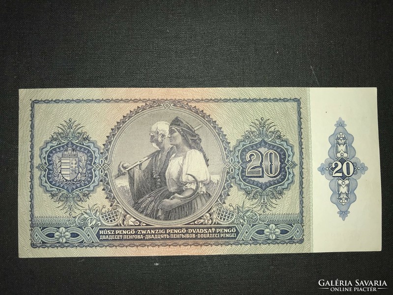 Szép 20 pengő issued in 1941