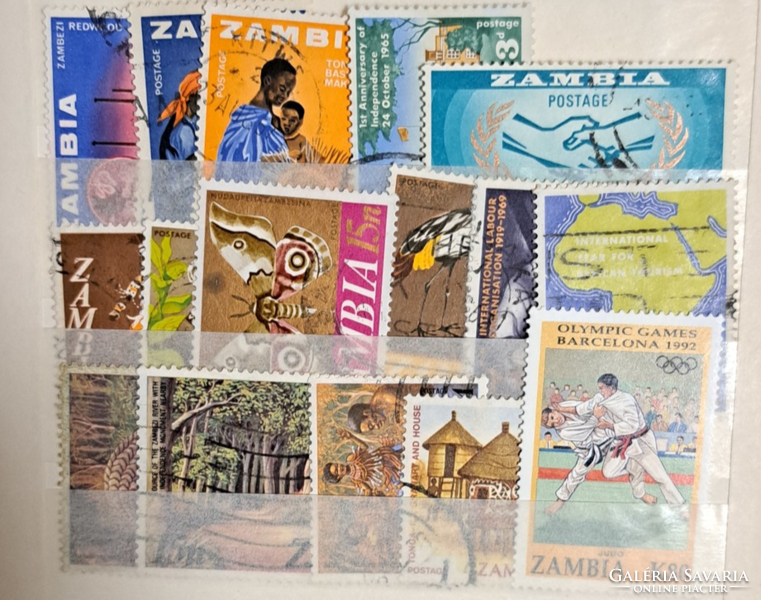 Zambia. bélyegek   F/0