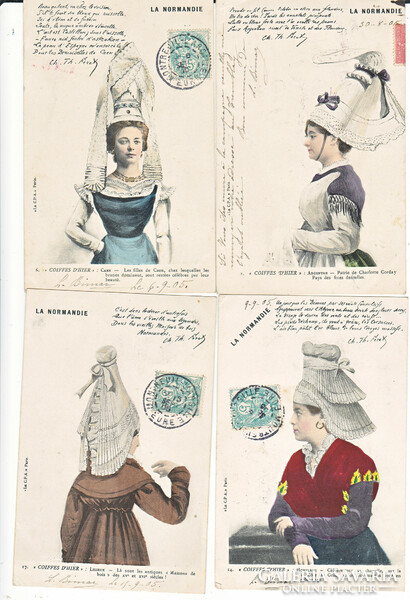 French picture postcard package 1905
