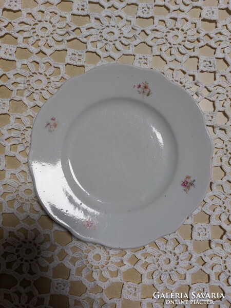 Zsolnay's popular flower-patterned porcelain, cake plate 1pc