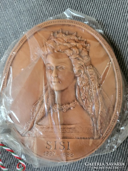Queen Elizabeth - sissy portrait ceramic wall picture