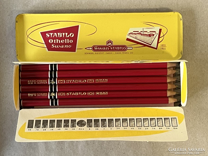 Well !!! Very rare !!! New !!! Stabilo copying pencil hb !!! the 50-s !!! No. 8202