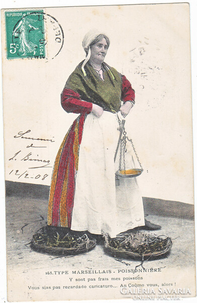 French picture postcard 1908