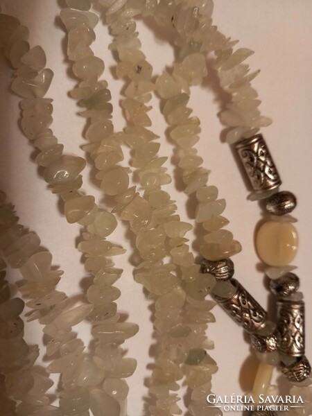 Huge mineral stone necklace 150 g.